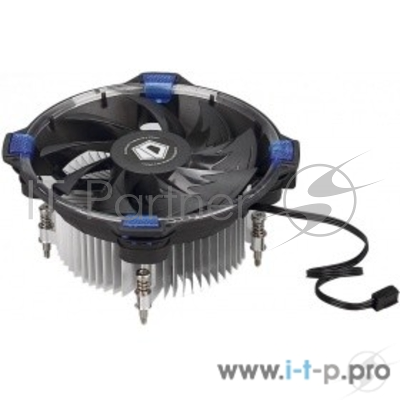 Кулер для CPU Cooler ID-Cooling DK-03 HALO LED 100W/ Blue LED /Intel 775,115*