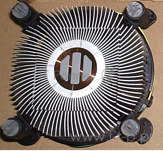 Кулер from original Intel BOX S-1150/1155/1156 (TDP 80W, PWM-4pin)