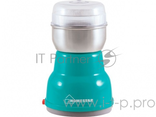 Кофемолка Homestar HS-2001 бирюзовая, 150 Вт, емкость 50г (в уп. 12 шт)