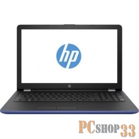 Ноутбук HP 15-bw047ur 2BT66EA (A6-9220-2.50ГГц, 4ГБ, 1000ГБ, R520, DVDRW, LAN, WiFi, BT, WebCam, 15.6 1920x1080, W10 H), синий