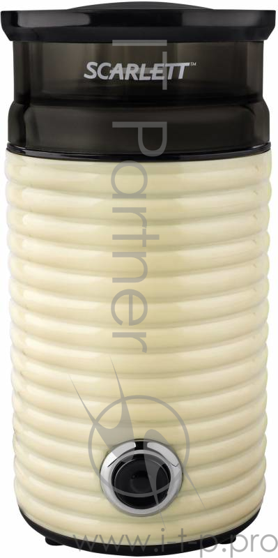 Кофемолка Scarlett SC-CG44502 160Вт сист.помол.:ротац.нож вместим.:60гр бежевый