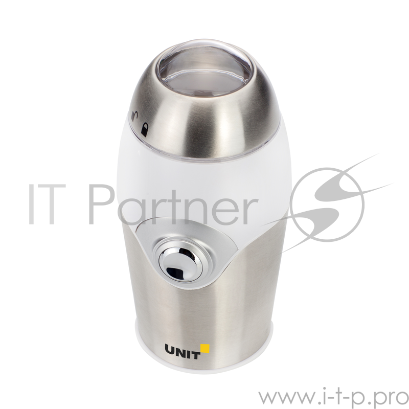 Кофемолка UNIT UCG-112, 150Вт., 50гр., сталь.