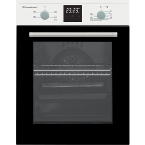 Встраиваемые электрические духовки Schaub Lorenz 59.6х45x56.6 см, 45л, 6 режимов работы, паровая очистка, цифровой таймер с напоминанием, белая
