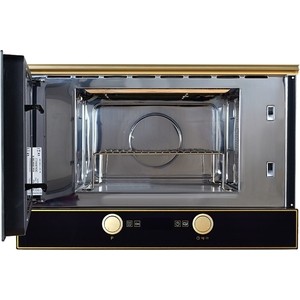 Встраиваемая микроволновая печь Kuppersberg Встраиваемая микроволновая печь, электронное управление, 14 автоматических программ, функция запоминания для 3 режимов, 5 уровней мощности, функция автоматической и ручной разморозки, таймер на 90 минут, ка