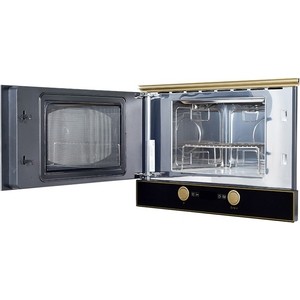 Встраиваемая микроволновая печь Kuppersberg Встраиваемая микроволновая печь, электронное управление, 14 автоматических программ, функция запоминания для 3 режимов, 5 уровней мощности, функция автоматической и ручной разморозки, таймер на 90 минут, ка