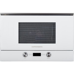 Встраиваемая микроволновая печь Kuppersberg Встраиваемая микроволновая печь, электронное управление, 14 автоматических программ, функция запоминания для 3 режимов, 5 уровней мощности, функция автоматической и ручной разморозки, таймер на 90 минут, ка