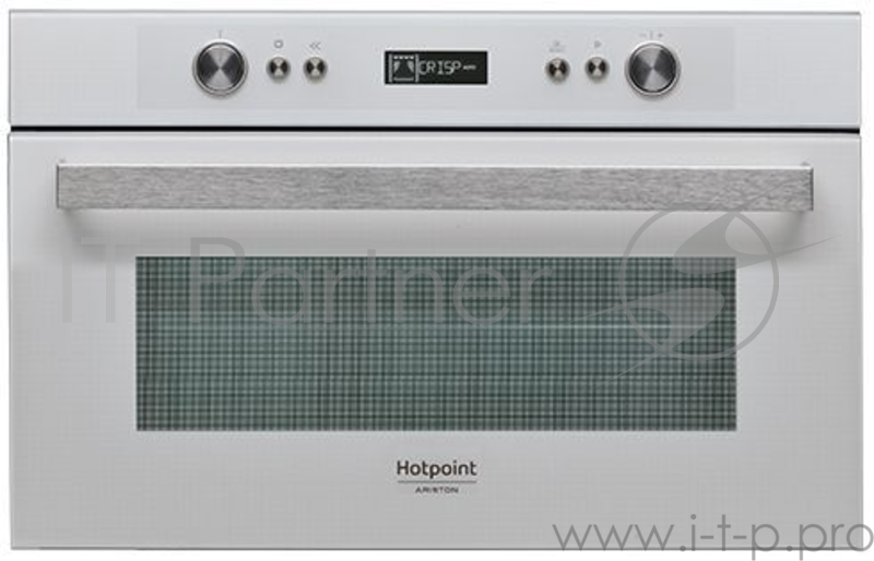 Встраиваемая микроволновая печь HOTPOINT-ARISTON 38.5x59.5x46.8 см, гриль, электронно-механическое управление, дисплей, белый