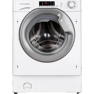 Встраиваемая стриральная машина Kuppersberg , загрузка 7 кг, отжим 1400 об/мин, Электронное управление, цифровой дисплей, 15 программ, отложенный старт, блокировка от детей, Гигиена +, електронная самодиагностика, классы А++/А/А