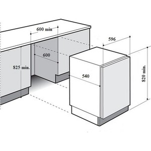 Встраиваемая стриральная машина Kuppersberg , загрузка 7 кг, отжим 1400 об/мин, Электронное управление, цифровой дисплей, 15 программ, отложенный старт, блокировка от детей, Гигиена +, електронная самодиагностика, классы А++/А/А