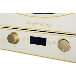 Встраиваемая микроволновая печь Kuppersberg RMW 393 C Bronze, электронное управление, 14 автоматических программ, функция запоминания для 3 режимов, 5 уровней мощности, функция автоматической и ручной разморозки, таймер на 90 минут, ка