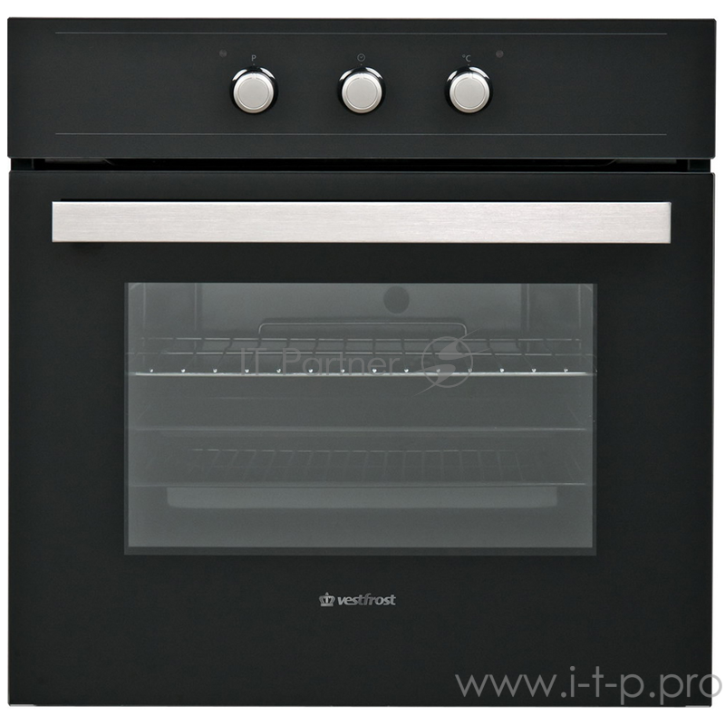 Встраиваемая электрическая духовка Vestfrost VFMT60OBG / 59,5х57,5х55, 64 , 6 режимов, гриль, таймер, черный