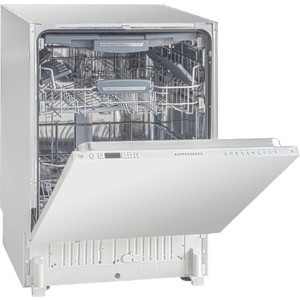 Встраиваемая посудомоечная машина Kuppersberg Посудомоечная машина полностью встраиваемая, ширина 60 см, 14 комплектов, электронное управление, цифровой дисплей, отсрочка старта, 10 программ, 3 температурных режима, Луч на полу, Multizone, функция