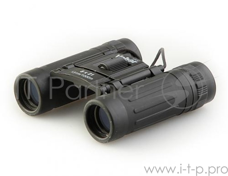 Бинокль VEBER Sport БН 8*21 черн 8x 21мм 6.6град
