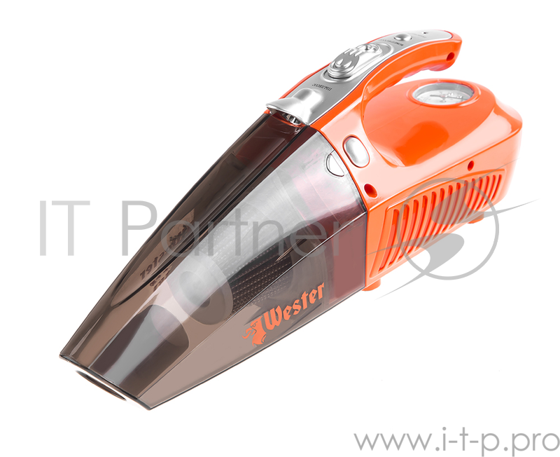 Пылесос автомобильный с компрессором для шин WESTER CVC-80 12В 80Вт