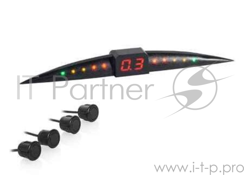 Парковочный Радар Phantom BS-200 4 датчика черный