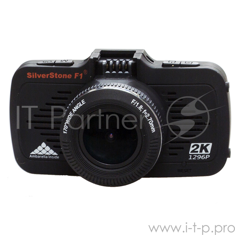 Видеорегистратор Silverstone F1 A70-GPS черный 1.3Mpix 1296x2304 1296p 170гр. GPS