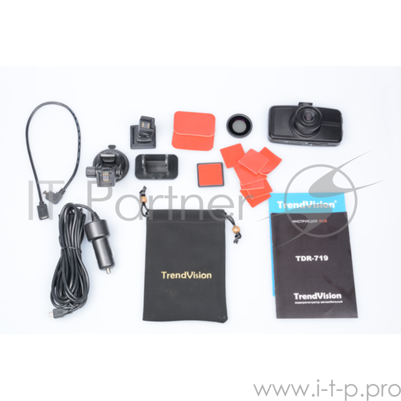Видеорегистратор TRENDVISION TDR-719 Новый широкий объектив с новым CPL-фильтром. Процессор Ambarella A7LA50. Объектив: 7 линз, стекло, F=1.8. Угол обзора 160° по диагонали, 115° по горизонтали. Разрешение видео: 2304х1296, 2506х1080, 1920х1080, 1280