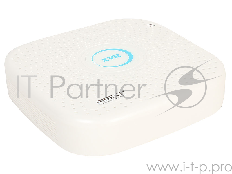 Видеорегистратор ORIENT HVR-8304/1080H 5в1: 4xCVBS 960H/ 4xAHD/TVI/CVI 1080H,720p/ 9xIP 1080p, Hisilicon Hi3520D, синхронная запись звука, H.264/G.711