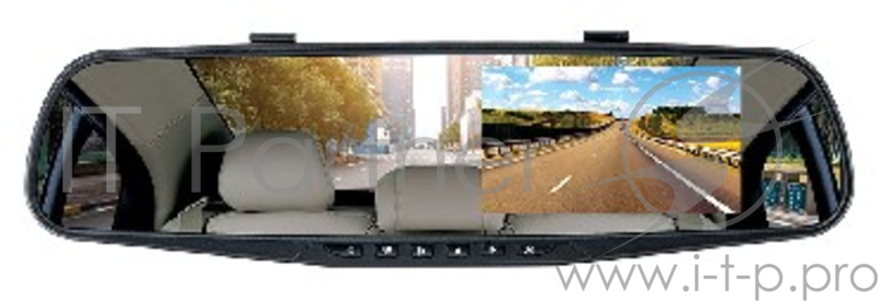 Видеорегистратор Digma FreeDrive 303 MIRROR DUAL черный 1.3Mpix 1080x1920 1080p 120гр. GP2248