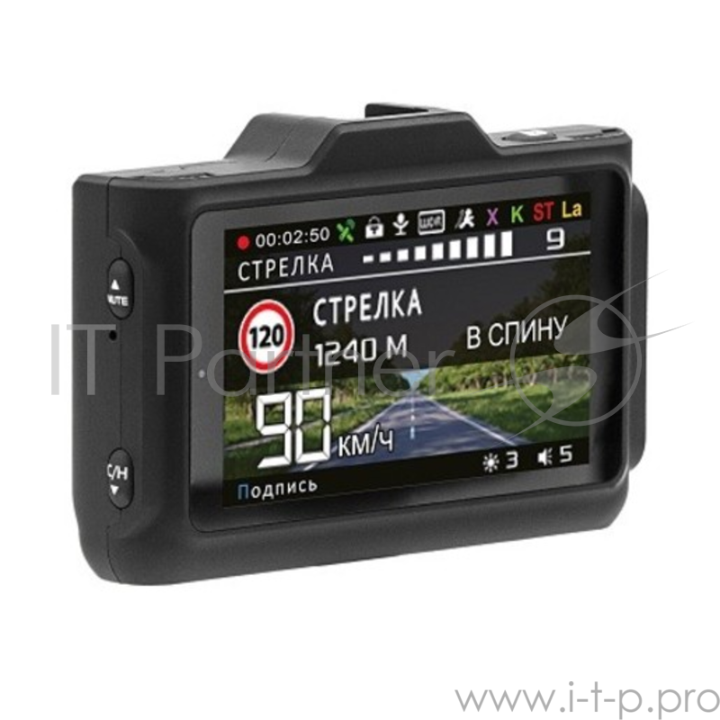 PlayMe P570SG Комбо: видеорегистратор и радар-детектор автомобильный