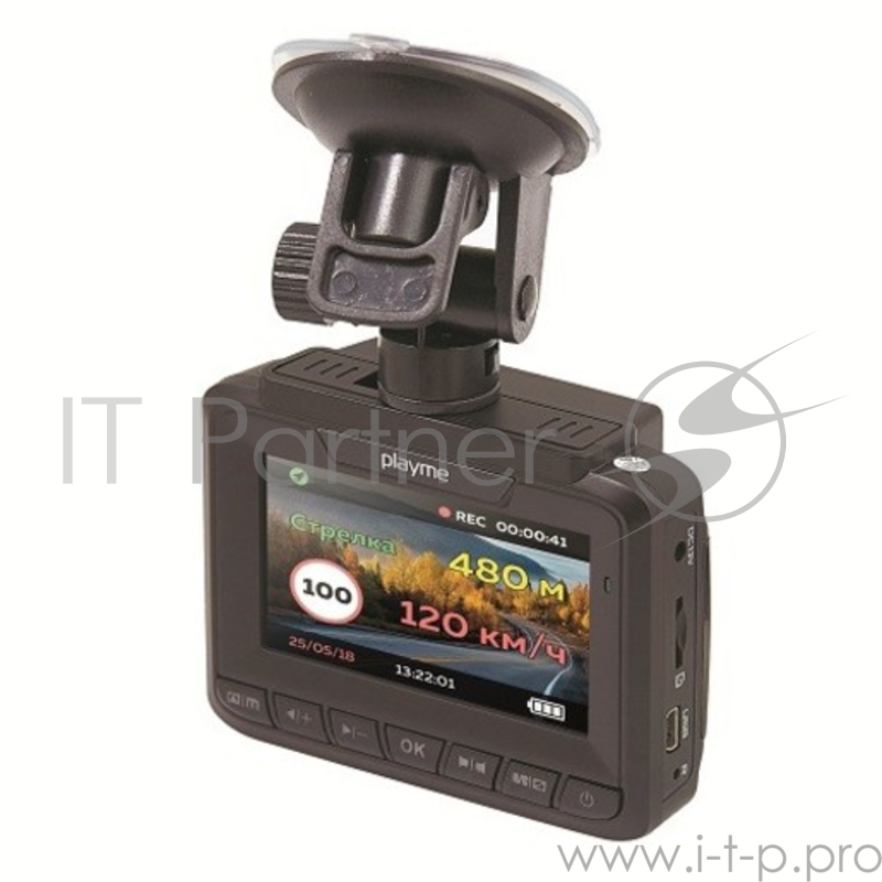 PlayMe ARTON Комбо: видеорегистратор и радар-детектор автомобильный