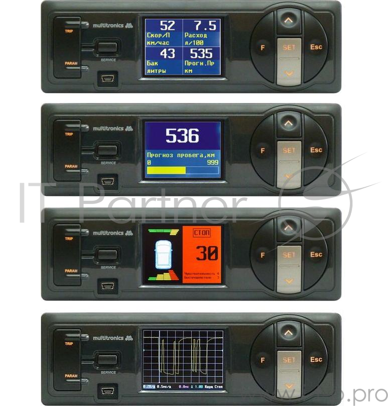 Маршрутный компьютер MULTITRONICS CL-550 дисплей цветной 2.4