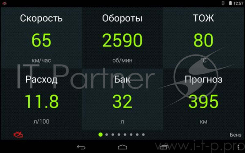 Маршрутный компьютер MULTITRONICS MPC-800 для Android-устройств автономная работа