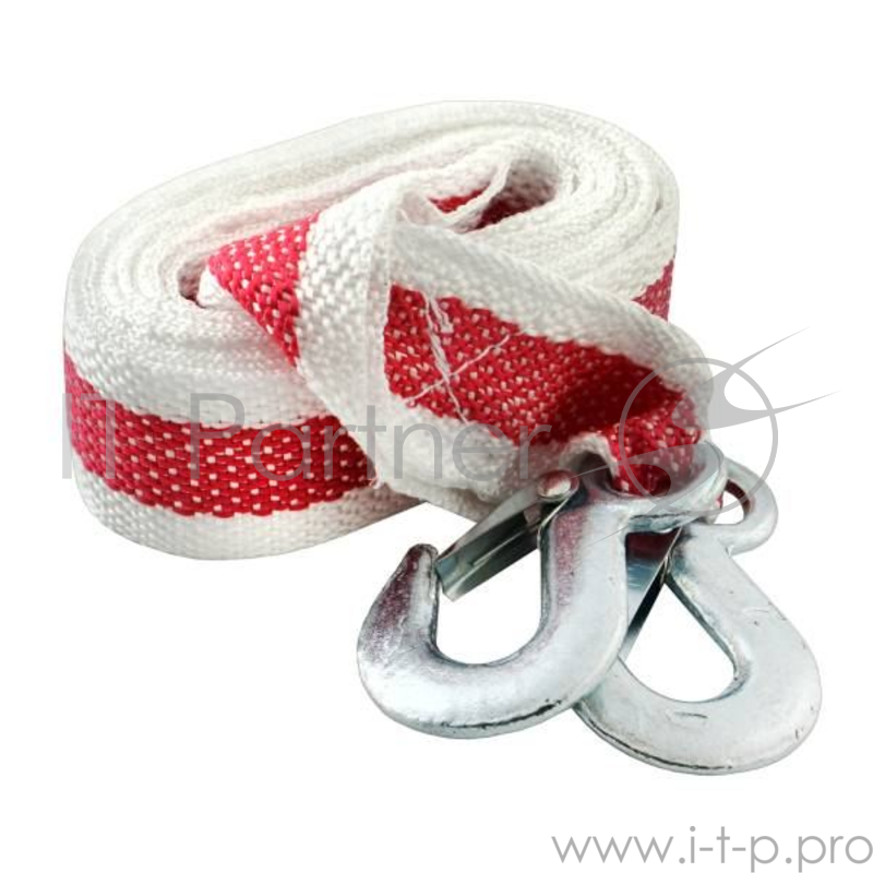 Трос буксировочный SKYWAY S03101015 10т 5м 2крюка в пакете