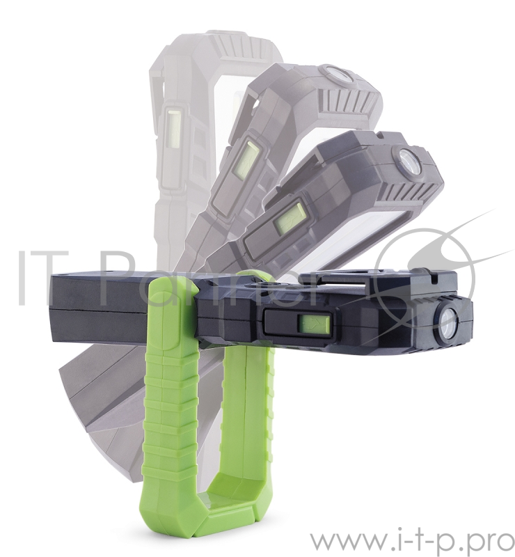 Фонарь ЯРКИЙ ЛУЧ ОPTIMUS ACCU v.2 mini многофункц. cob 240лм 3реж. магнит/крюк li-ion 2200мАч