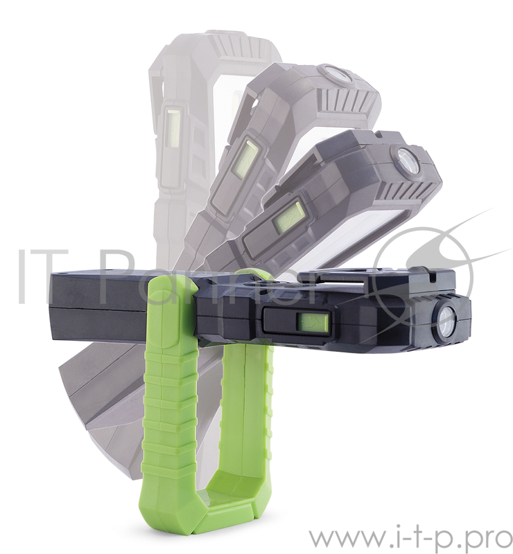 Фонарь ЯРКИЙ ЛУЧ ОPTIMUS ACCU v.2 mini многофункц. cob 240лм 3реж. магнит/крюк li-ion 2200мАч