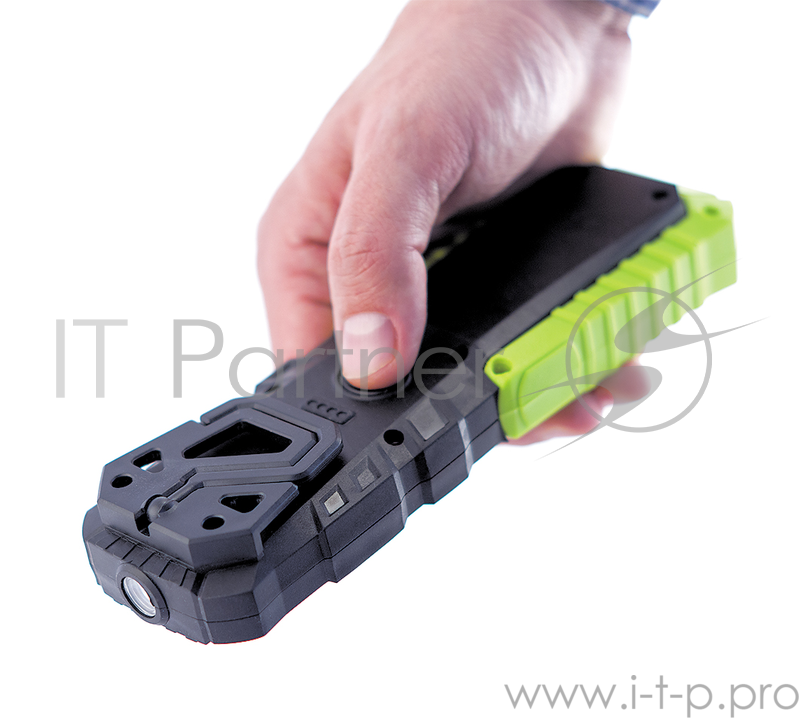 Фонарь ЯРКИЙ ЛУЧ ОPTIMUS ACCU v.2 mini многофункц. cob 240лм 3реж. магнит/крюк li-ion 2200мАч