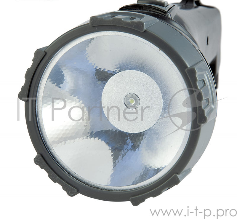 Фонарь ЯРКИЙ ЛУЧ LA-108 аккумуляторный 2режима (LED 1W/ 8LED) встр. вилка для зарядки от 220В