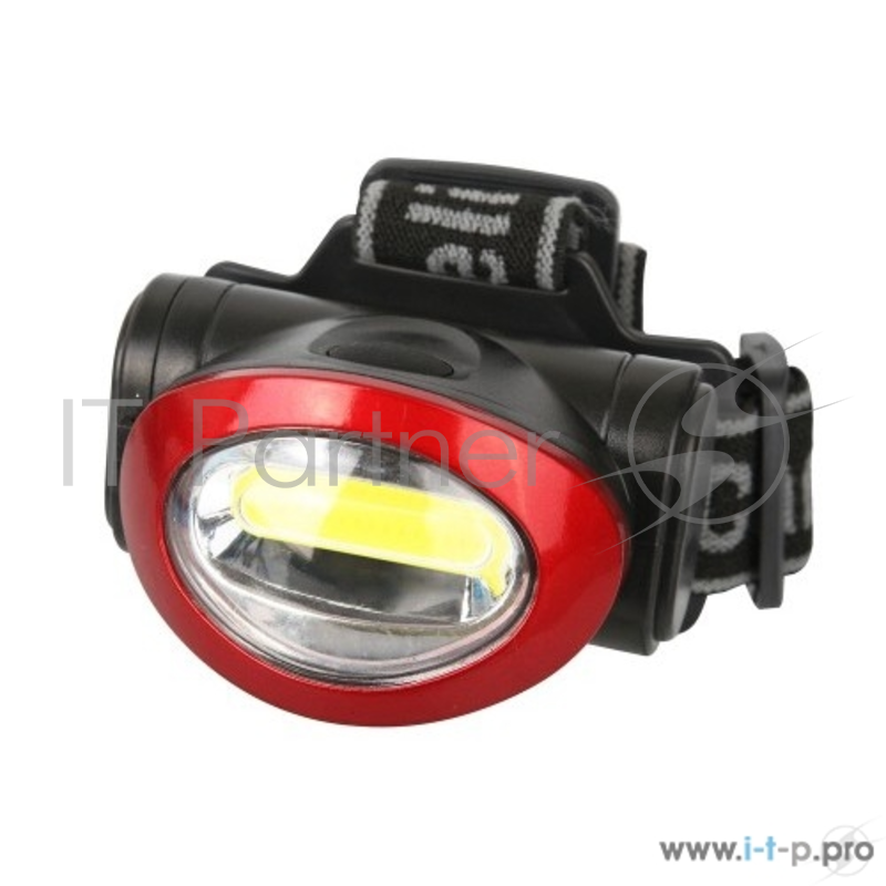 фонарь налобный Camelion LED5382 ( черн., COB, 4 реж, 3XLR03 в компл, пласт, откр. блист)