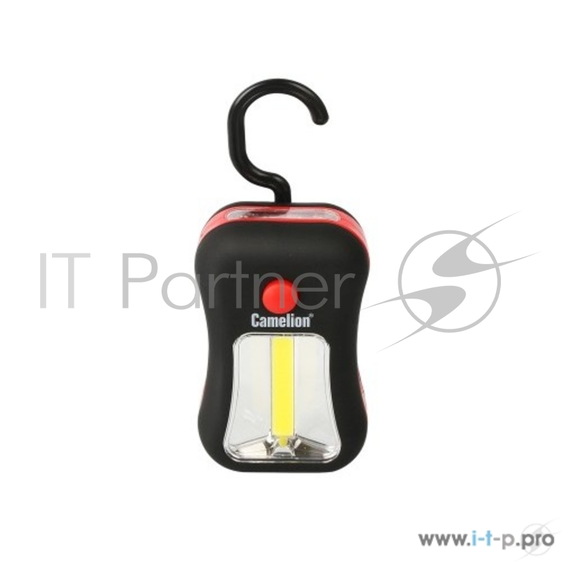 автомобильный фонарь Camelion LED51520 (3W COB+4 LED, 3XR03, пластик, магнит, подвес, блистер)