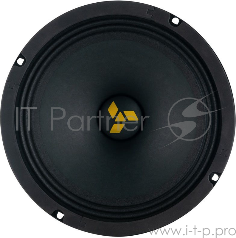 Колонки автомобильные Swat MAS-80Pro (без решетки) 200Вт 93дБ 4Ом 20см (8дюйм) (ком.:2кол.) широкополосные однополосные