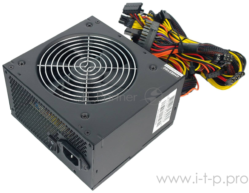 Блок питания Chieftec 450W RTL GPS-450A8 {ATX-12V V.2.3 PSU with 12 cm fan, Active PFC, fficiency >80% with power cord 230V only}