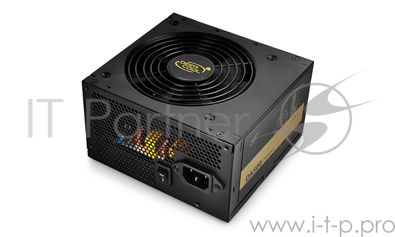 Блок питания Deepcool Aurora DA500 (ATX 500W, PWM 120mm fan, Active PFC, 5*SATA, 80+ BRONZE) RET