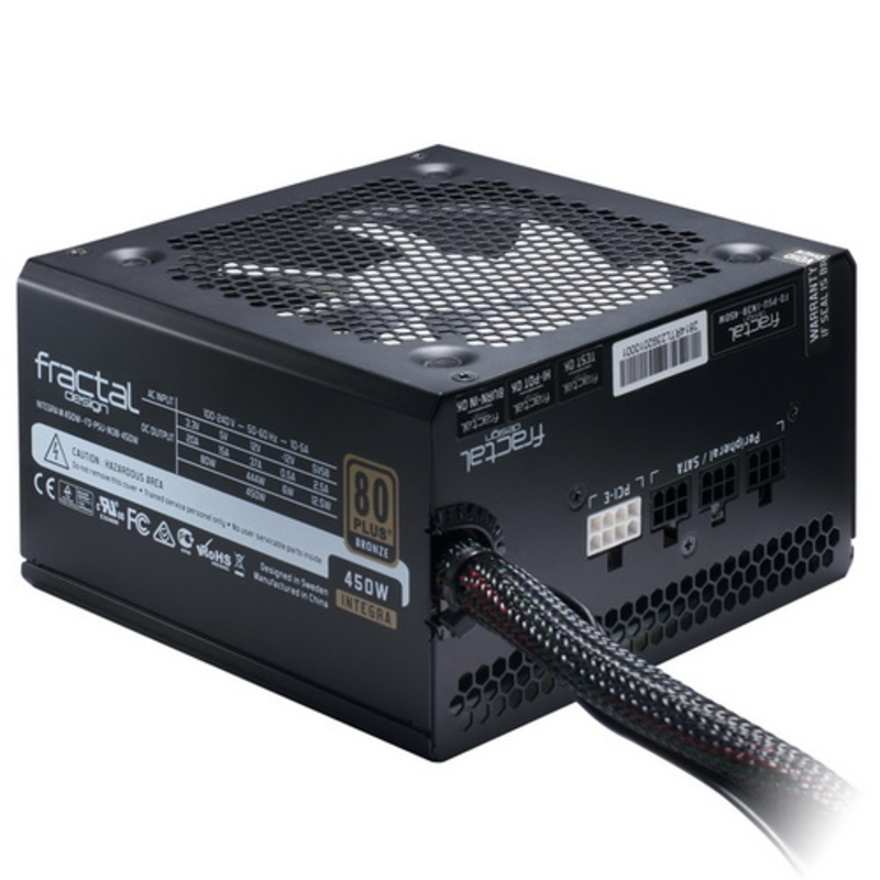 Блок питания 450W Fractal Design Integra M (FD-PSU-IN3B-450W-EU)