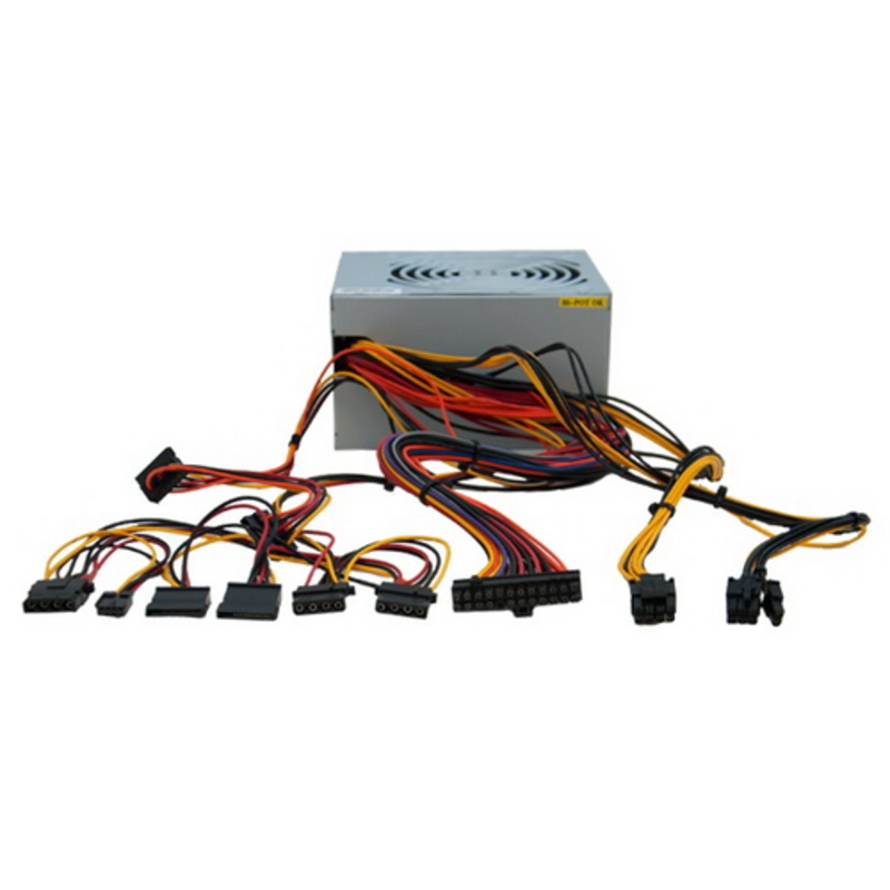 Блок питания ATX GPT500S (GPT-500S) ACD by CWT GPT 500W, 82% (max 85%), 120mm FAN, PCIE 6+2PIN*1 + Кабель!!!, OEM {10}