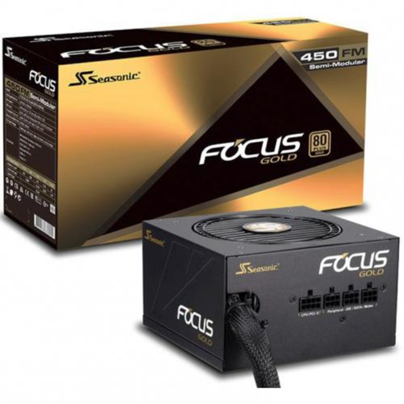 Блок питания Focus 450FM Gold SSR-450FM ,RTL{5}