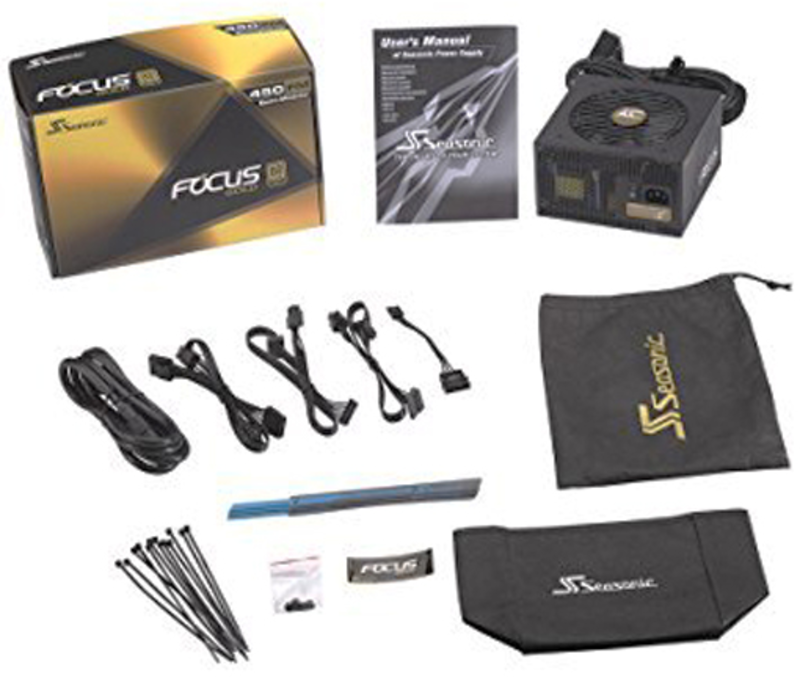 Блок питания Focus 450FM Gold SSR-450FM ,RTL{5}