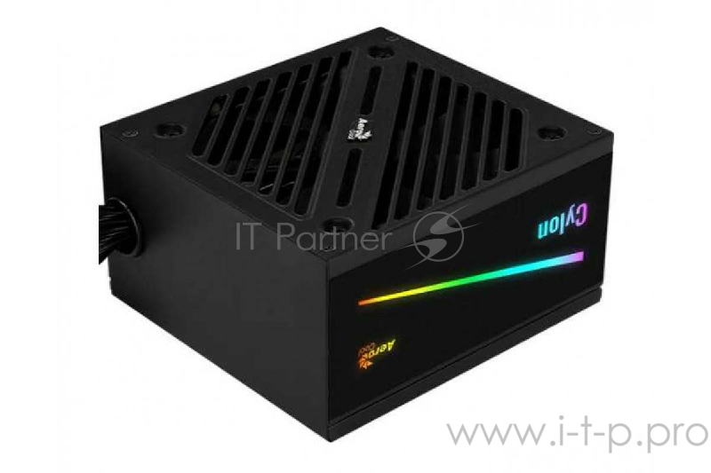Блок питания Aerocool ATX 500W CYLON 500 80+ (24+4+4pin) 120mm fan color 5xSATA RTL