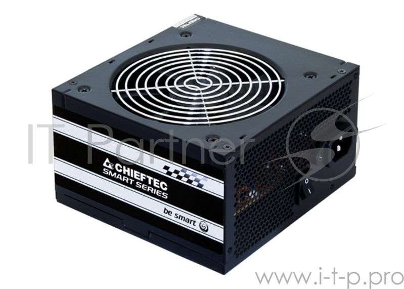Chieftec PSU GPS-350A8 350W Smart ser ATX2.3 230V Brown Box 12cm 80%+ Fan Active PFC 20+4, 3xSATA, 2xMolex+Floppy