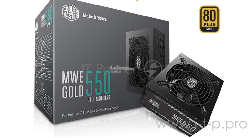 MWE Gold, Fully Modular 550W MPY-5501-AFAAG , RTL {5}