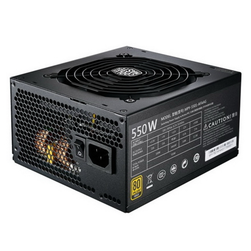 MWE Gold, Fully Modular 550W MPY-5501-AFAAG , RTL {5}