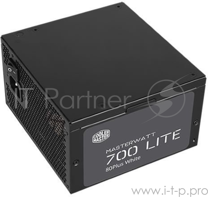 Блок питания 700 Ватт Power Supply Cooler Master MasterWatt Lite, 700W, ATX, 120mm, 6xSATA, 4xPCI-E(6+2), APFC, 80+