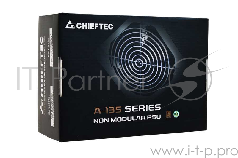 Блок питания Chieftec Блок питания 650W PSU A135 ATX-12V V.2.3, PS-2 type, 14cm Fan, PFC, 80 Plus bronze