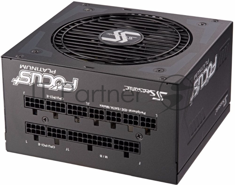 Блок питания Seasonic ATX 750W FOCUS Plus SSR-750PX 80+ platinum (24+4+4pin) APFC 120mm fan 8xSATA Cab Manag RTL