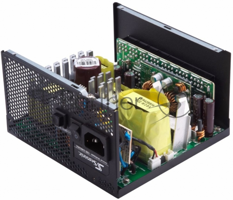 Блок питания Seasonic ATX 750W FOCUS Plus SSR-750PX 80+ platinum (24+4+4pin) APFC 120mm fan 8xSATA Cab Manag RTL