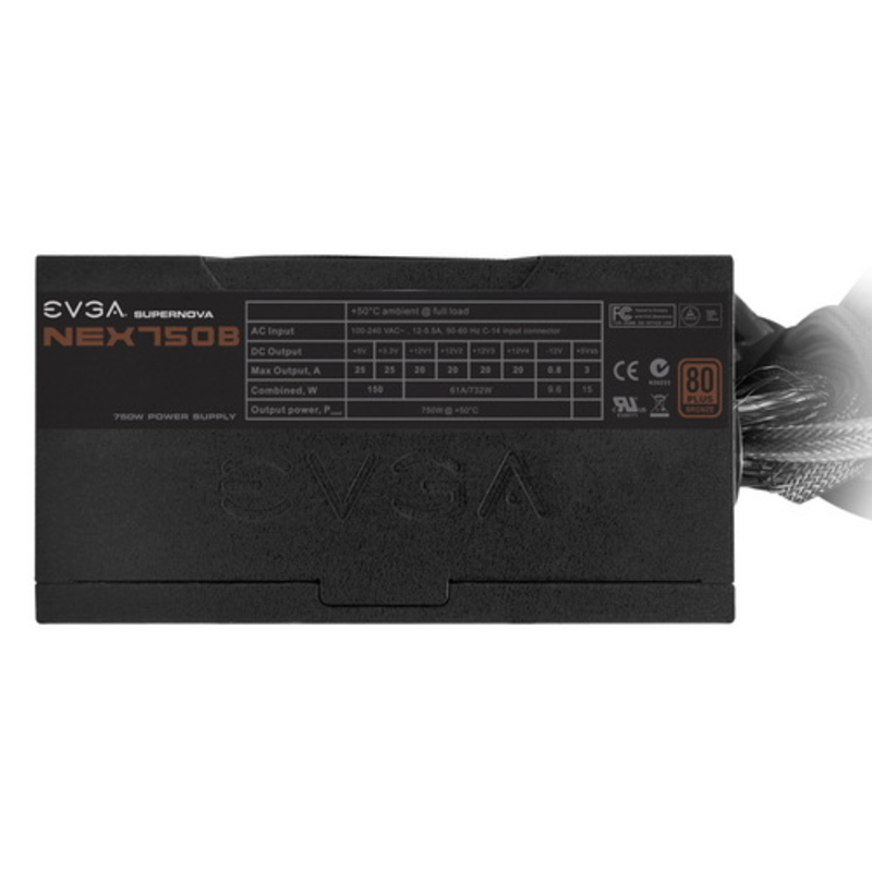 Блок питания SuperNOVA 750 B1 110-B1-0750-V2 80+ BRONZE 750W, Semi Modular, RTL{5}